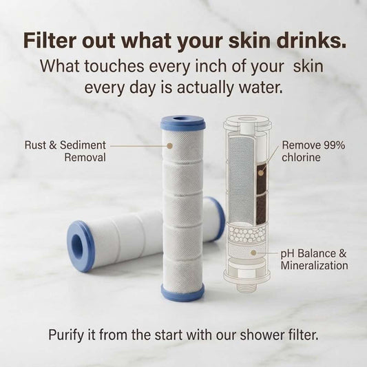 AURA BATH Replacement Filter Cartridge (5 pcs )